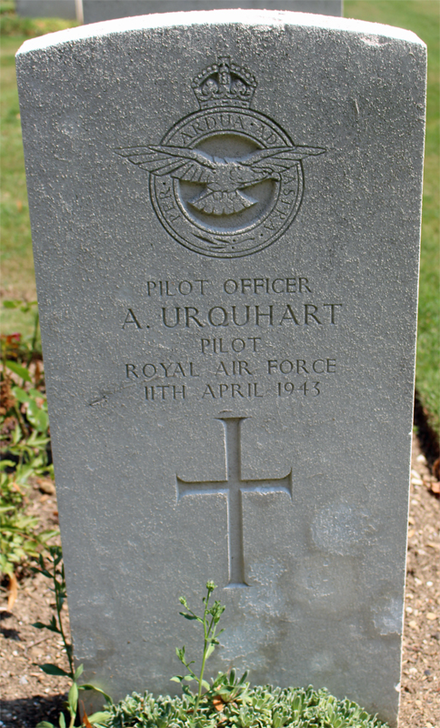 P/O Alexander Urquhart<br/><br /><br />died April 11th, 1943